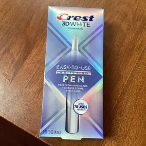 Crest 3D White Teeth Whitening Pen 0.13 fl oz (4ml)  New/Unopened Box